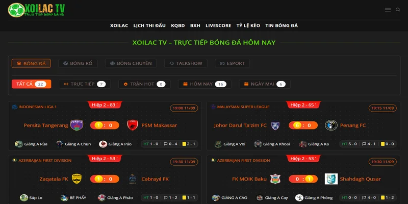 Hướng dẫn xem trực tiếp bóng đá trên Xoilac TV (Chi tiết từng bước) 8 Xoilac TV sự lựa chọn xem trực tiếp bóng đá hàng đầu